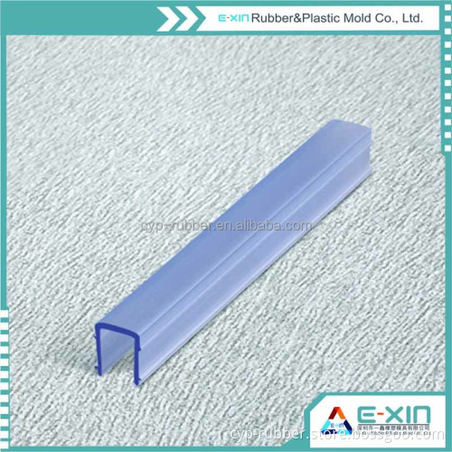 U Shape Shower Door Seal Strip - Bathroom Glass Waterproof PVC Seal